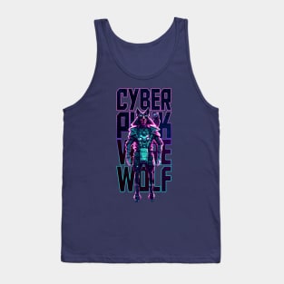 Cyberpunk Werewolf Tank Top